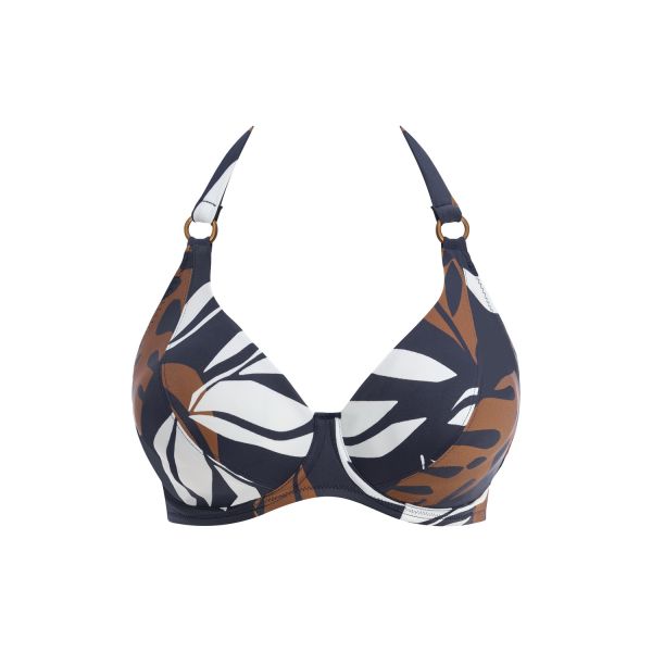 LAKE ORTA merevítős nyakba kötős bikini felső