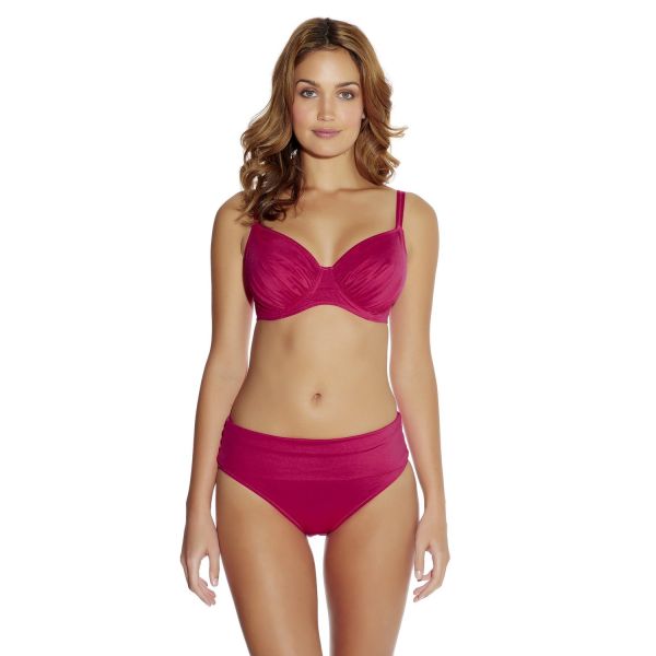 VERSAILLES - merevitős telikosaras bikini felső - rózsaszin
