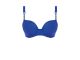 DECO SWIM előformázott szivacsos bikini felső - kék