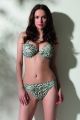 BORNEO szivacsos mélykivágású bikini felső