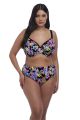 ELECTROFLOWER merevítős hátul keresztezhető pántos bikini felső