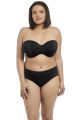 ESSENTIALS merevítős levehető pántos bikini felső