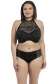 INDIE merevítős magas nyakú bikini felső
