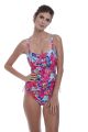 FIJI merevítős tankini felső - piros