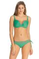 DECO SWIM előformázott szivacsos bikini felső - zöld