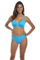 PARADISE BAY merevítős telikosaras bikini felső - kék