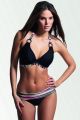HOOPLA merevítős nyakba kötős bikini felső 