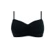 Jewel Cove merevítős bikini top - fekete