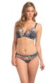 MEMPHIS mélykivágású bikini felső