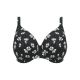 PLAIN SAILING merevítős bikini felső - virágos