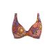 SANTIAGO NIGHTS merevítős V kivágású bikini felső