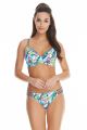 TROPICOOL merevítős mélykivágású bikini felső 