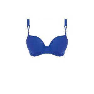 DECO SWIM előformázott szivacsos bikini felső - kék