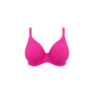 BAZARUTO merevítős bikini felső - rózsaszín