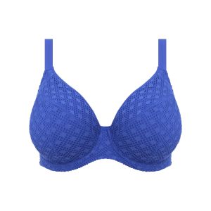 BAZARUTO merevítős bikini felső - kék