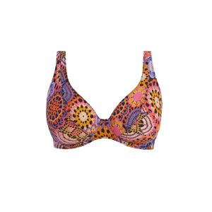 SANTIAGO NIGHTS merevítős V kivágású bikini felső