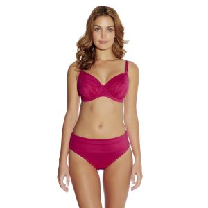 VERSAILLES visszahajtós bikini alsó - rózsaszin