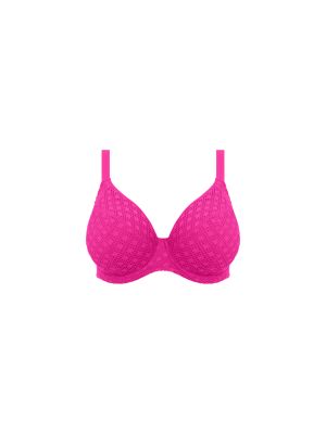 BAZARUTO merevítős bikini felső - rózsaszín