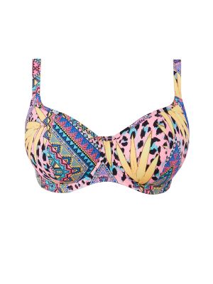 CALA FIESTA merevítős szivacsos félkosaras bikini felső