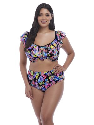 ELECTROFLOWER magas derekú bikini alsó