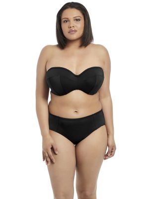 ESSENTIALS merevítős levehető pántos bikini felső