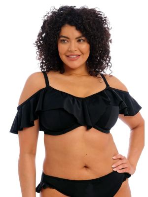 PLAIN SAILING merevítős nagy fodros bikini felső 