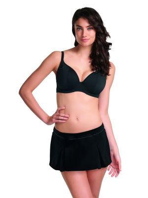 FEVER merevitős mélykivágásu bikini felső - fekete