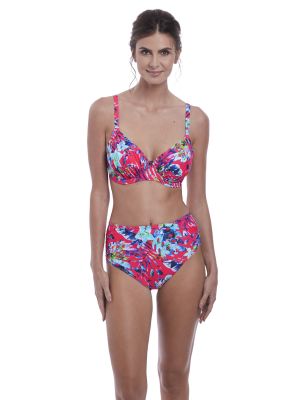 FIJI magasderekú bikini alsó - piros