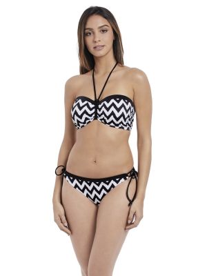 MAKING WAVES merevítős bikini felső