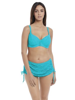 SUNDANCE szoknyás bikini alsó - kék
