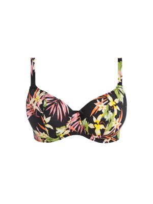 SAVANNA SUNSET merevítős félkosaras bikini felső