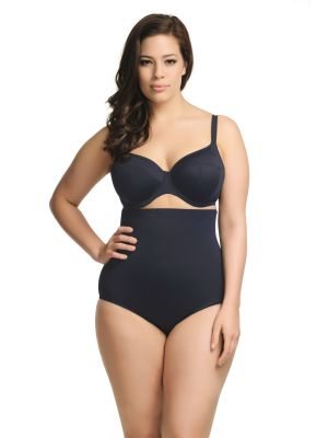 ESSENTIALS magas derekú bikini alsó - sötétkék