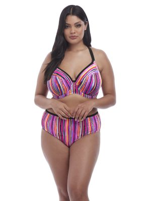 NOMAD merevítős hátul keresztezhető pántos bikini felső