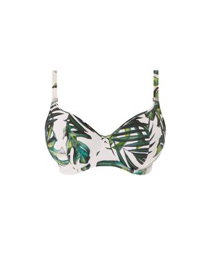PALM VALLEY merevítős szivacsos félkosaras bikini felső