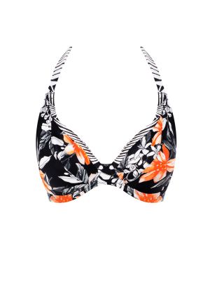 PORT MARIA merevítős nyakbakötős bikini felső