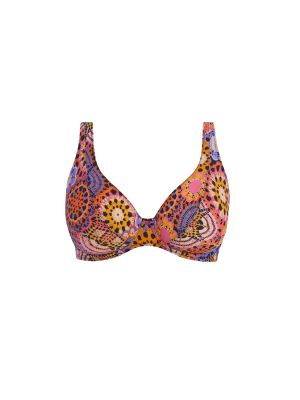 SANTIAGO NIGHTS merevítős V kivágású bikini felső
