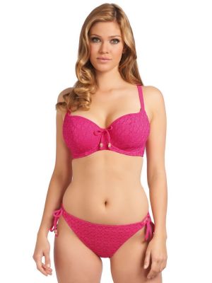 SPIRIT oldaltkötős bikini alsó - rózsaszin