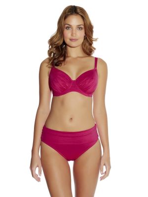 VERSAILLES visszahajtós bikini alsó - rózsaszin