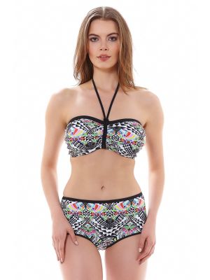 ZODIAC merevítős nyakbakötős bikini felső